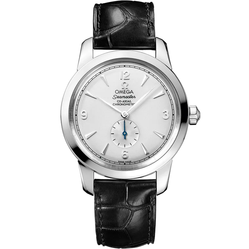 Omega Seamaster 1948 Co-Axial London 2012, reference 522.23.39.20.02.001, silver dial, stainless steel and yellow gold case