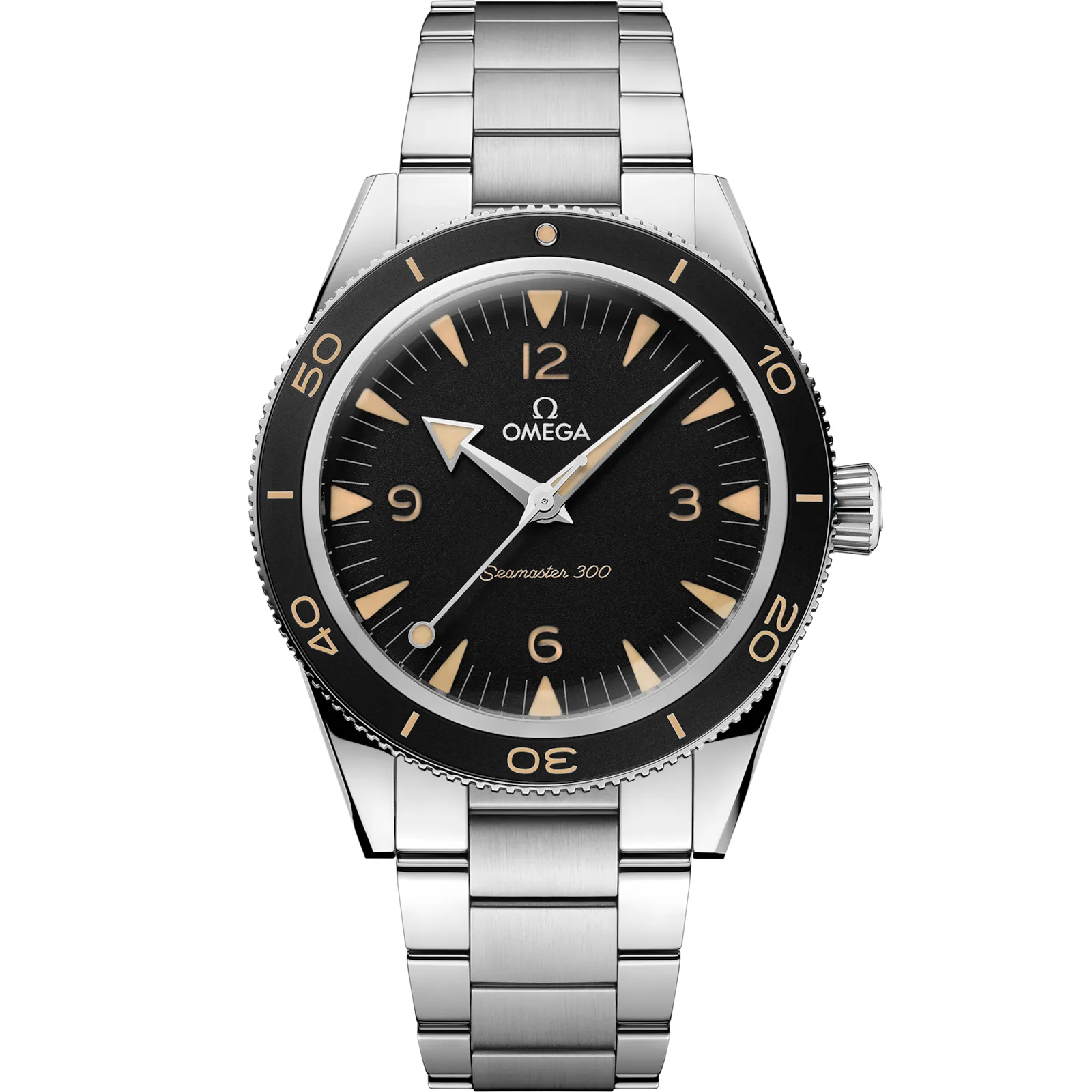 Omega Seamaster 300 Master Chronometer 234.30.41.21, reference 234.30.41.21.01.001, black dial, stainless steel case