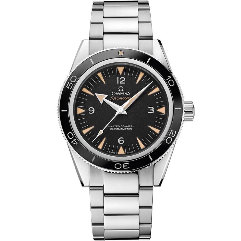 Omega Seamaster 300 Master Co-Axial 233.30.41.21, reference 233.30.41.21.01.001, black dial, stainless steel case
