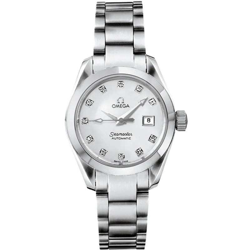 Omega Seamaster Aqua Terra 150M Automatic 29.2 2563.75.00, reference 2563.75.00, white dial, stainless steel case