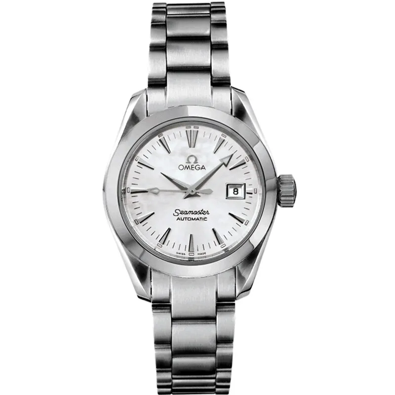 Omega Seamaster Aqua Terra 150M Automatic 29.2 2573.70.00, reference 2573.70.00, white dial, stainless steel case