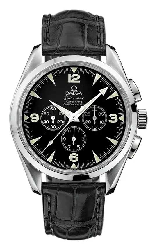 Omega Seamaster Aqua Terra 150M Automatic 42.2 Railmaster Chronograph 2812.52.31, reference 2812.52.31, black dial, stainless steel case