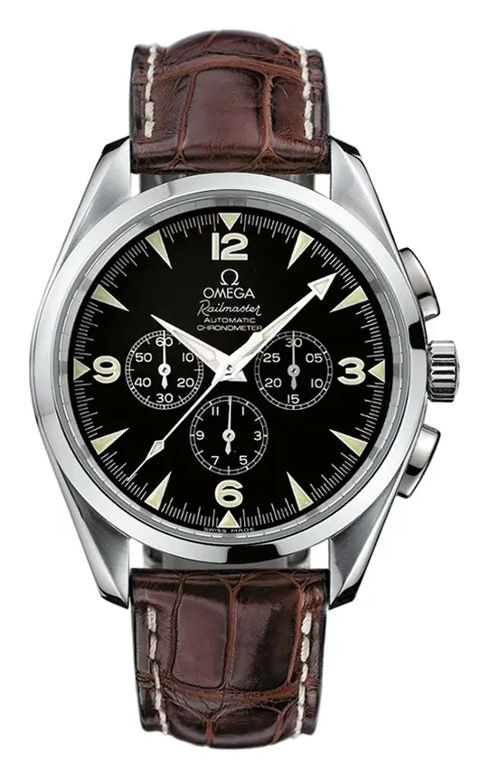 Omega Seamaster Aqua Terra 150M Automatic 42.2 Railmaster Chronograph 2812.52.37, reference 2812.52.37, black dial, stainless steel case