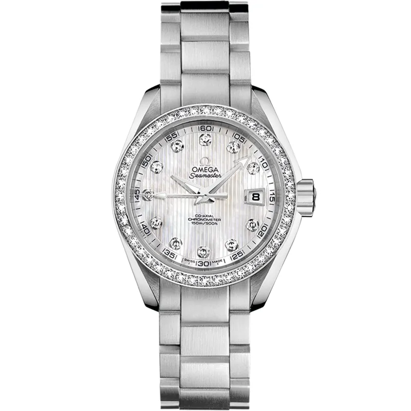 Omega Seamaster Aqua Terra 150M Co-Axial 30 231.15.30.20, reference 231.15.30.20.55.001, white dial, stainless steel case