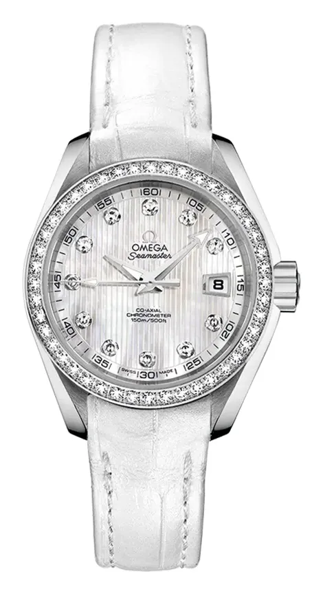 Omega Seamaster Aqua Terra 150M Co-Axial 30 231.18.30.20, reference 231.18.30.20.55.001, white dial, stainless steel case