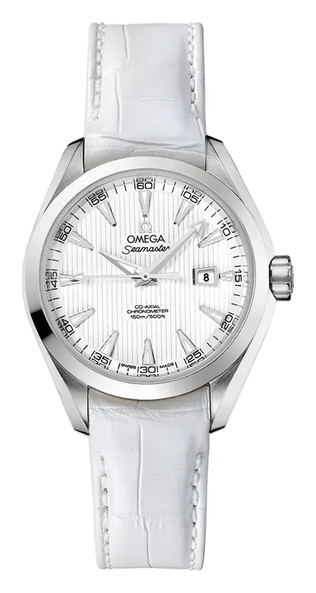 Omega Seamaster Aqua Terra 150M Co-Axial 34 231.13.34.20, reference 231.13.34.20.04.001, white dial, stainless steel case