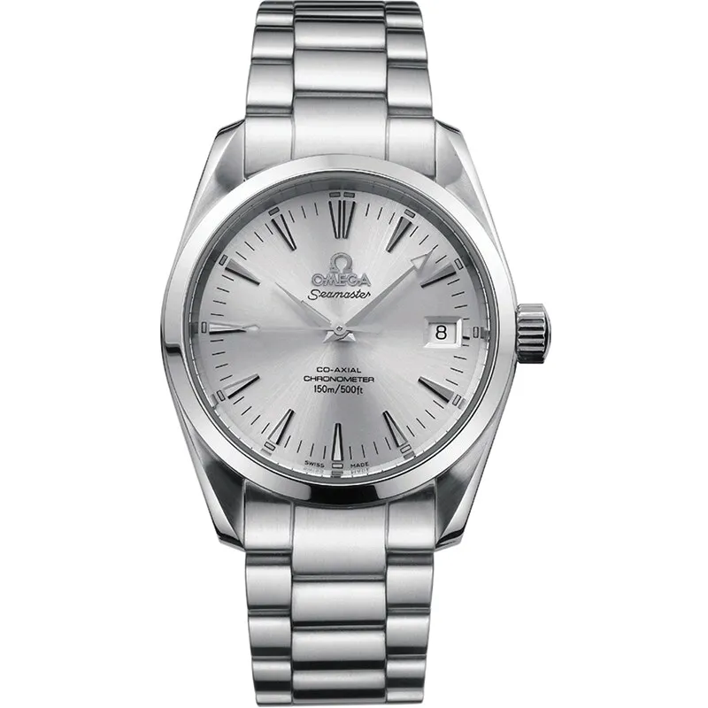 Omega Seamaster Aqua Terra 150M Co-Axial 36.2 2504.30.00, reference 2504.30.00, silver dial, stainless steel case