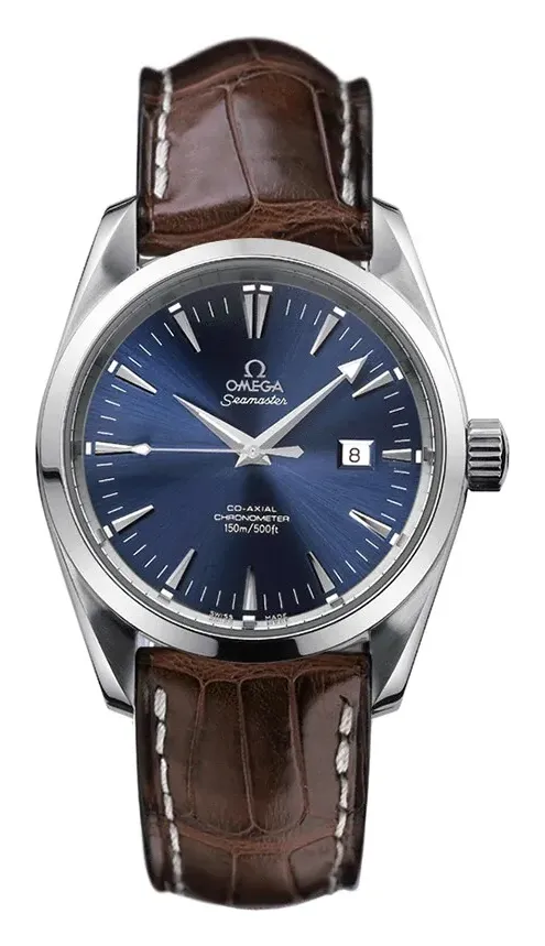 Omega Seamaster Aqua Terra 150M Co-Axial 36.2 2804.80.37, reference 2804.80.37, blue dial, stainless steel case