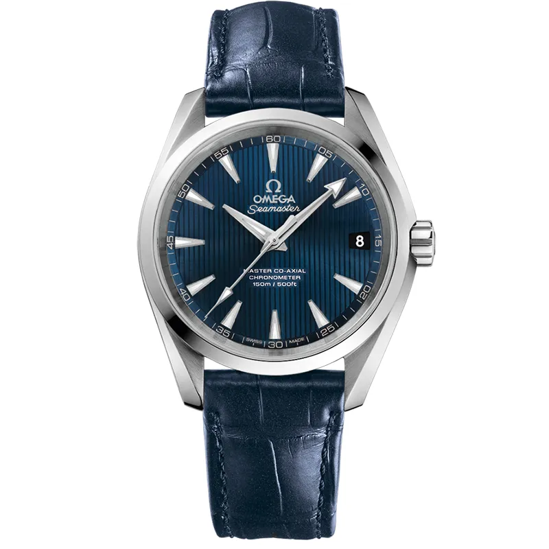 Omega Seamaster Aqua Terra 150M Co-Axial 38.5 231.13.39.21, reference 231.13.39.21.03.001, blue dial, stainless steel case
