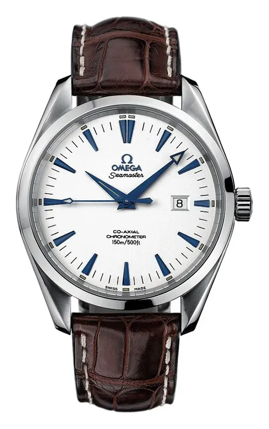 Omega Seamaster Aqua Terra 150M Co-Axial 39.2 2803.33.37, reference 2803.33.37, white dial, stainless steel case
