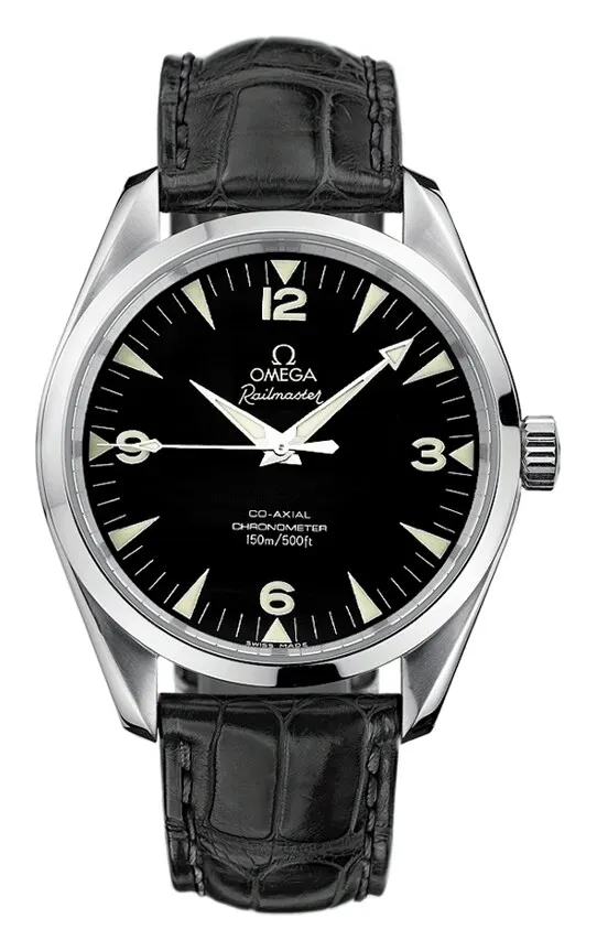 Omega Seamaster Aqua Terra 150M Co-Axial 39.2 Railmaster 2803.52.31, reference 2803.52.31, black dial, stainless steel case