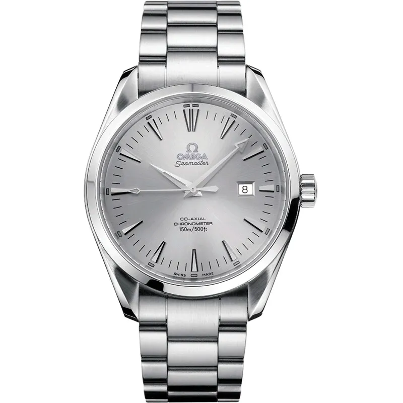 Omega Seamaster Aqua Terra 150M Co-Axial 42.2 2502.30.00, reference 2502.30.00, silver dial, stainless steel case