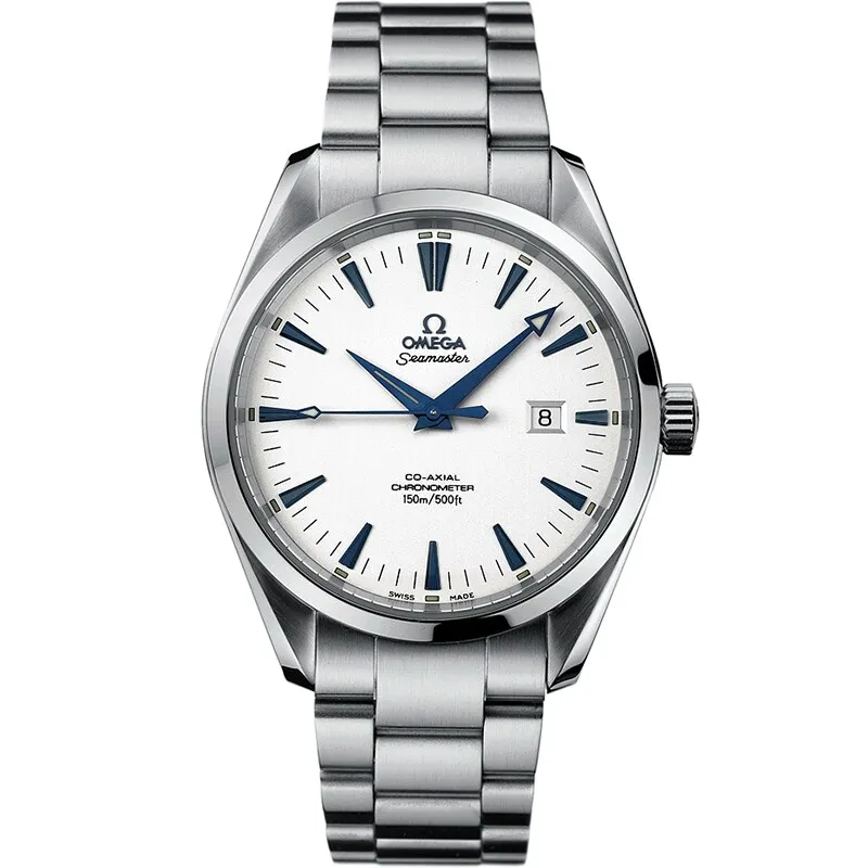 Omega Seamaster Aqua Terra 150M Co-Axial 42.2 2502.33.00, reference 2502.33.00, white dial, stainless steel case