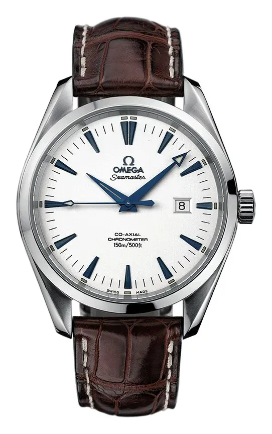 Omega Seamaster Aqua Terra 150M Co-Axial 42.2 2802.33.37, reference 2802.33.37, white dial, stainless steel case
