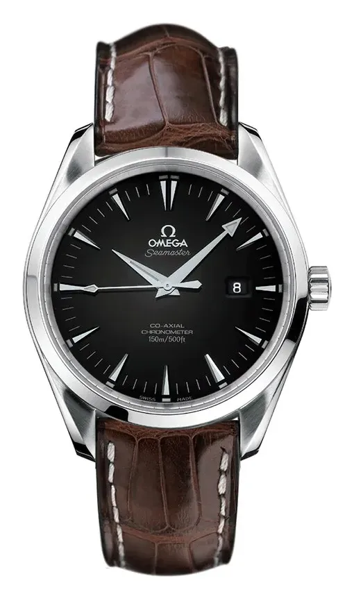 Omega Seamaster Aqua Terra 150M Co-Axial 42.2 2802.50.37, reference 2802.50.37, black dial, stainless steel case