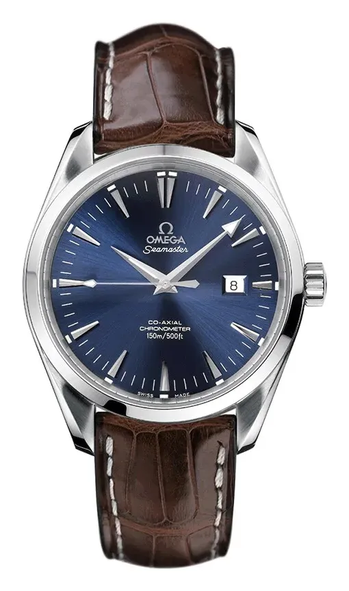 Omega Seamaster Aqua Terra 150M Co-Axial 42.2 2802.80.37, reference 2802.80.37, blue dial, stainless steel case