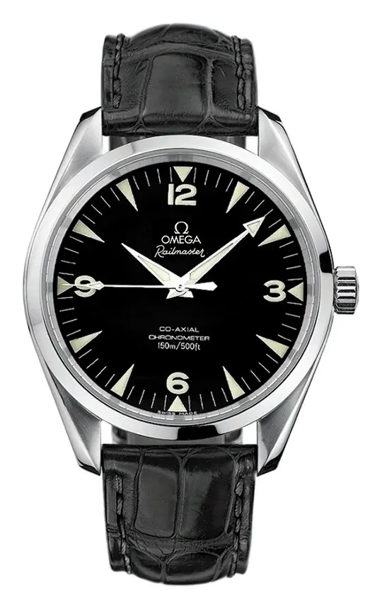 Omega Seamaster Aqua Terra 150M Co-Axial 42.2 Railmaster 2802.52.31, reference 2802.52.31, black dial, stainless steel case