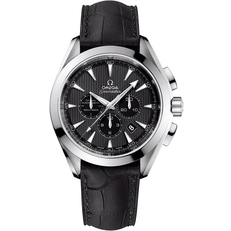 Omega Seamaster Aqua Terra 150M Co-Axial 44 Chronograph 231.13.44.50, reference 231.13.44.50.06.001, grey dial, stainless steel case