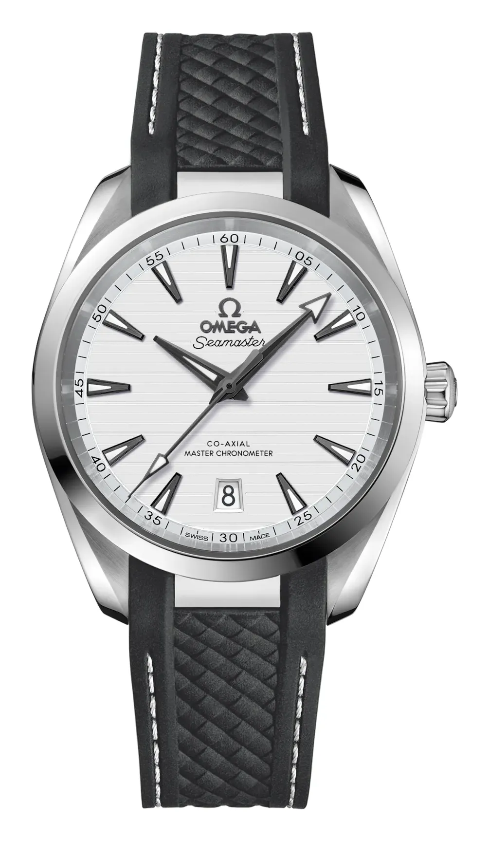 Omega Seamaster Aqua Terra 150M Master Chronometer 38 220.12.38.20, reference 220.12.38.20.02.001, silver dial, stainless steel case