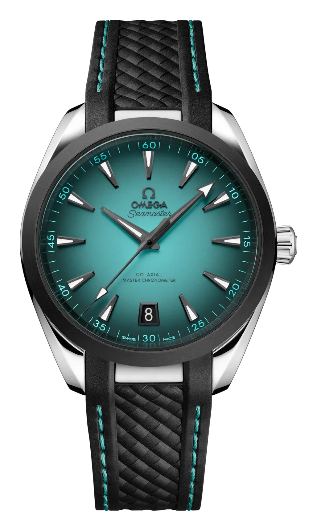 Omega Seamaster Aqua Terra 150M Master Chronometer 41 Stainless, reference 220.32.41.21.03.001, blue dial, stainless steel case