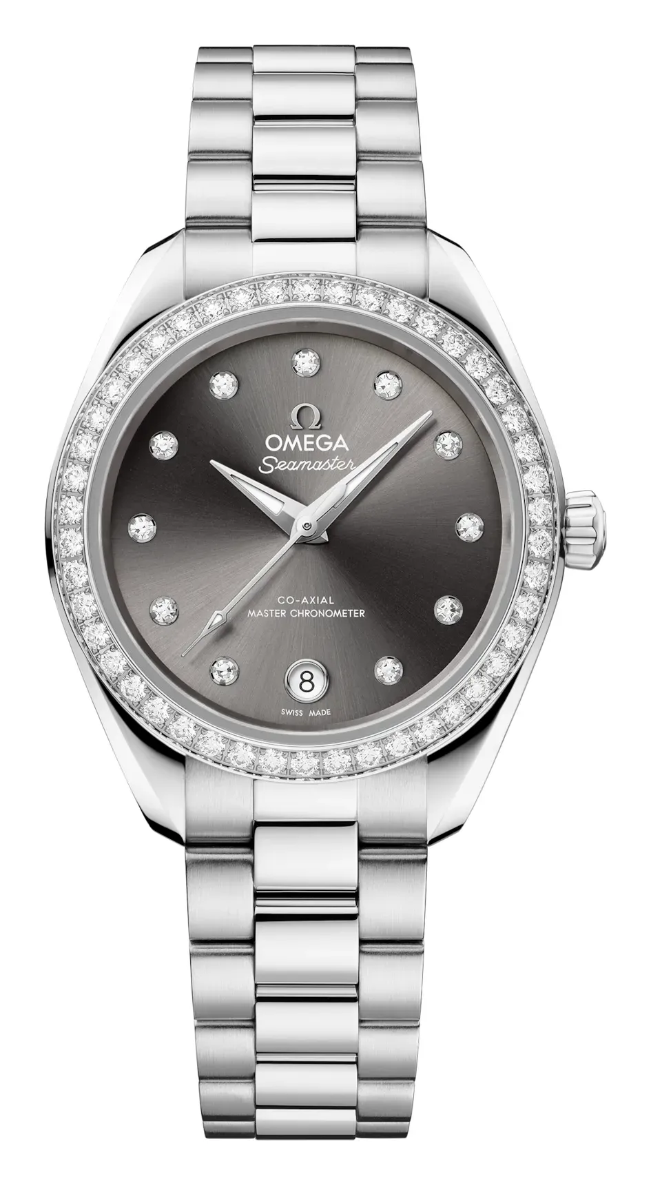 Omega Seamaster Aqua Terra 150M Master Co-Axial 30 Stainless 220.15.30.20, reference 220.15.30.20.56.001, grey dial, stainless steel case