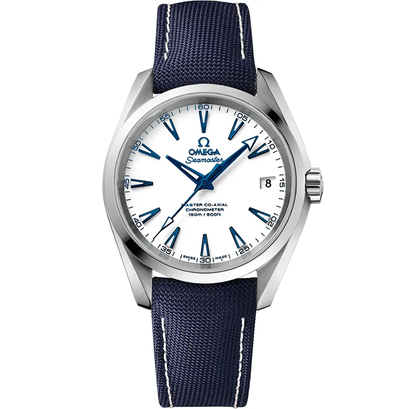 Omega Seamaster Aqua Terra 150M Master Co-Axial 38.5 231.92.39.21, reference 231.92.39.21.04.001, white dial, titanium case