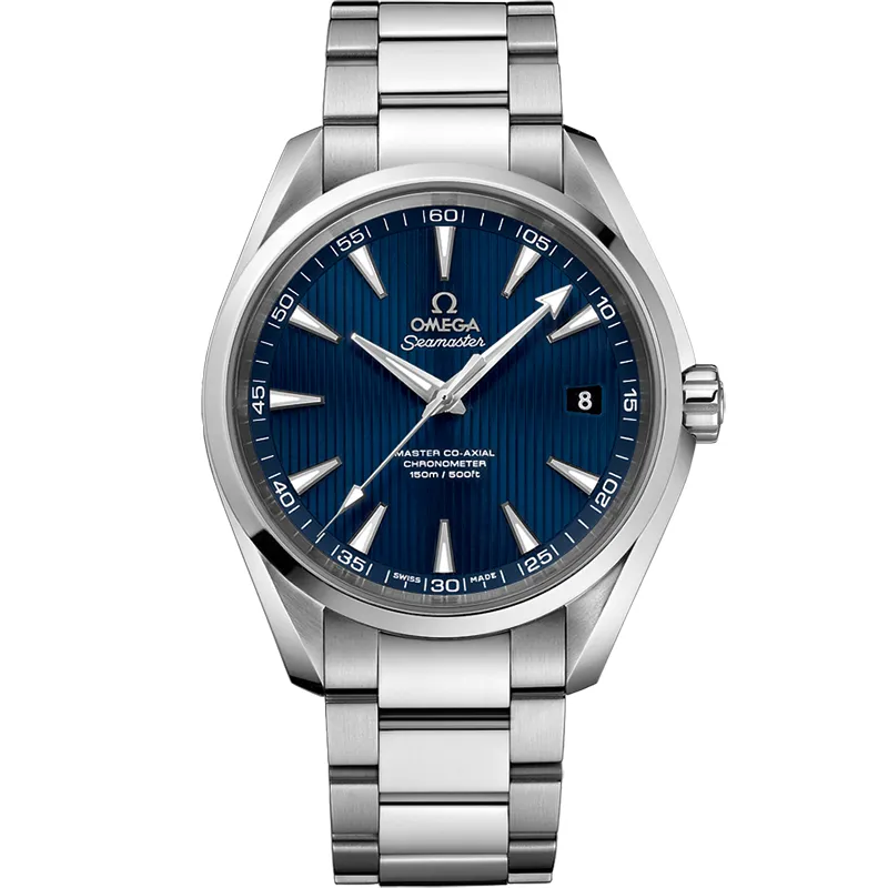 Omega Seamaster Aqua Terra 150m Master Co-Axial 41.5 231.10.42.21, reference 231.10.42.21.03.003, blue dial, stainless steel case
