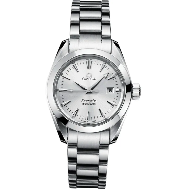 Omega Seamaster Aqua Terra 150M Quartz 29.2 2577.30.00, reference 2577.30.00, silver dial, stainless steel case
