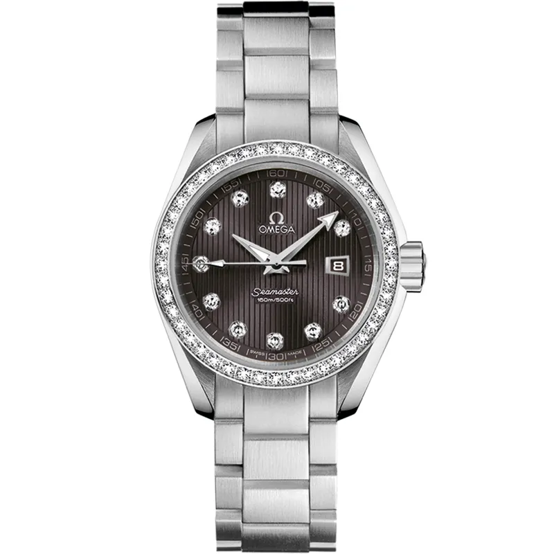 Omega Seamaster Aqua Terra 150M Quartz 30 231.15.30.61, reference 231.15.30.61.56.001, grey dial, stainless steel case