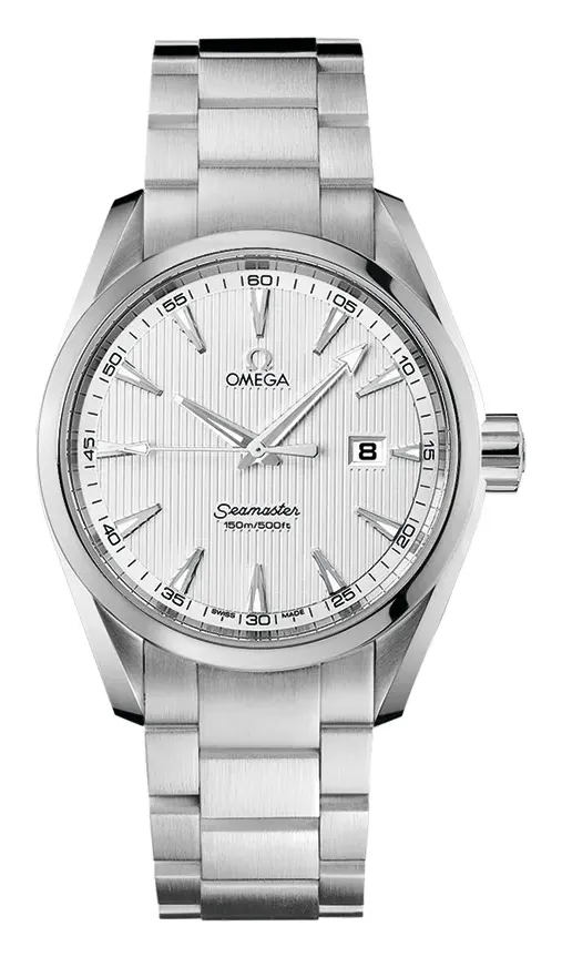 Omega Seamaster Aqua Terra 150M Quartz 38.5 231.10.39.61, reference 231.10.39.61.02.001, silver dial, stainless steel case