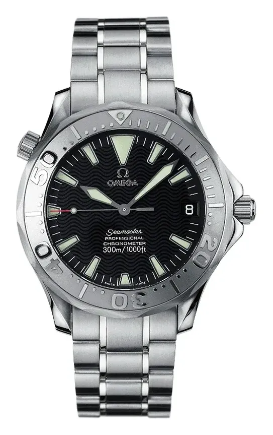 Omega Seamaster Diver 300M Automatic 36.25 2236.50.00, reference 2236.50.00, black dial, stainless steel case