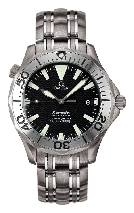 Omega Seamaster Diver 300M Automatic 41 2031.50.00, reference 2031.50.00, black dial, titanium case