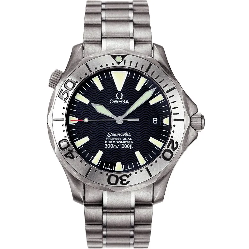Omega Seamaster Diver 300M Automatic 41 2231.50.00, reference 2231.50.00, black dial, titanium case
