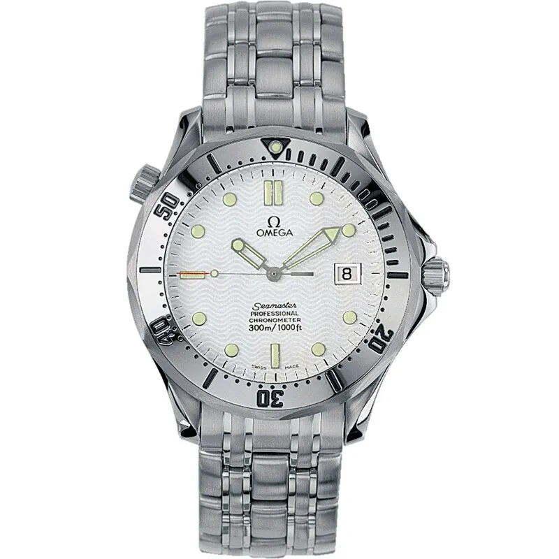 Omega Seamaster Diver 300M Automatic 41 2532.20.00, reference 2532.20.00, white dial, stainless steel case