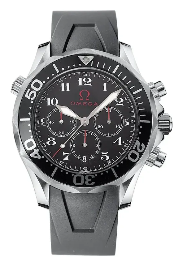 Omega Seamaster Diver 300M Automatic 41.5 Chronograph 2894.51.91, reference 2894.51.91, black dial, stainless steel case