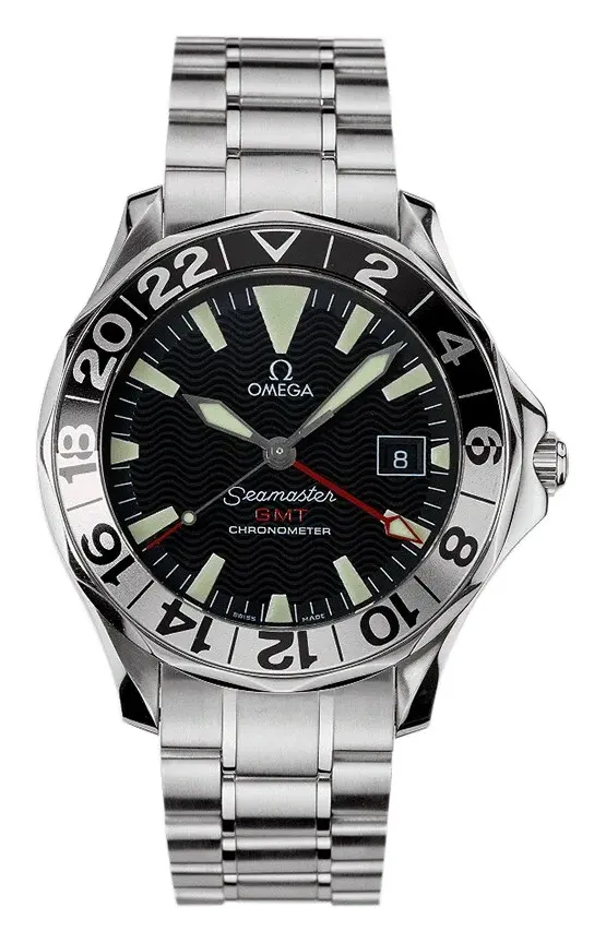 Omega Seamaster Diver 300M Automatic 41 GMT 2234.50.00, reference 2234.50.00, black dial, stainless steel case