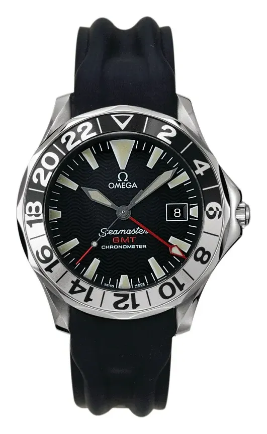 Omega Seamaster Diver 300M Automatic 41 GMT 2834.50.91, reference 2834.50.91, black dial, stainless steel case