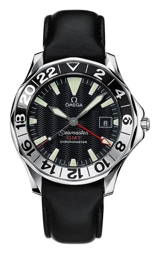 Omega Seamaster Diver 300M Automatic 41 GMT 2834.50.96, reference 2834.50.96, black dial, stainless steel case