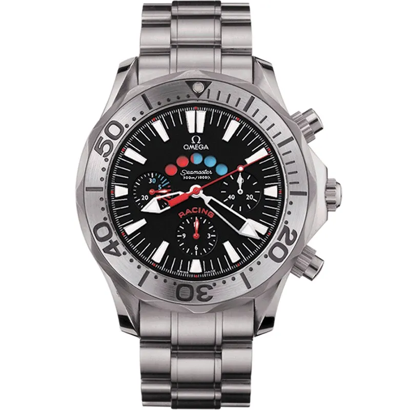 Omega Seamaster Diver 300M Automatic 44 Racing Chronometer 2269.52.00, reference 2269.52.00, black dial, titanium case