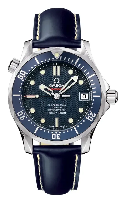 Omega Seamaster Diver 300M Co-Axial 36.25 2922.80.91, reference 2922.80.91, blue dial, stainless steel case