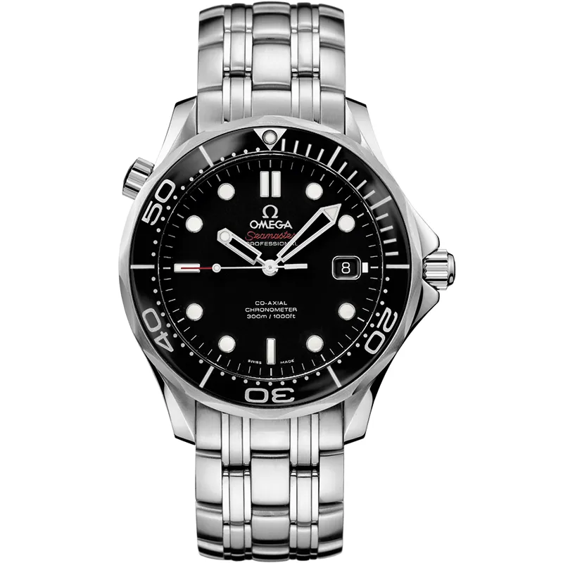 Omega Seamaster Diver 300M Co-Axial 41 212.30.41.20, reference 212.30.41.20.01.003, black dial, stainless steel case