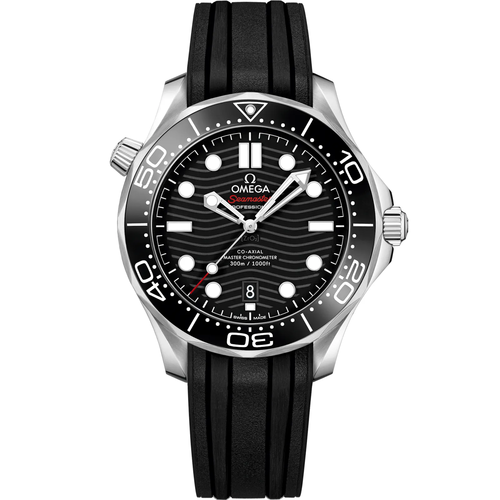 Omega Seamaster Diver 300M Master Co-Axial 42 210.32.42.20, reference 210.32.42.20.01.001, black dial, stainless steel case