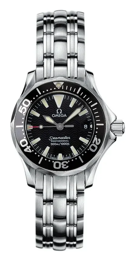 Omega Seamaster Diver 300M Quartz 28 2282.50.00, reference 2282.50.00, black dial, stainless steel case