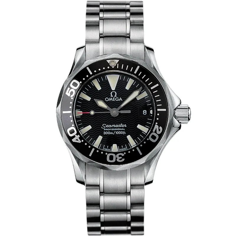 Omega Seamaster Diver 300M Quartz 28 2284.50.00, reference 2284.50.00, black dial, stainless steel case