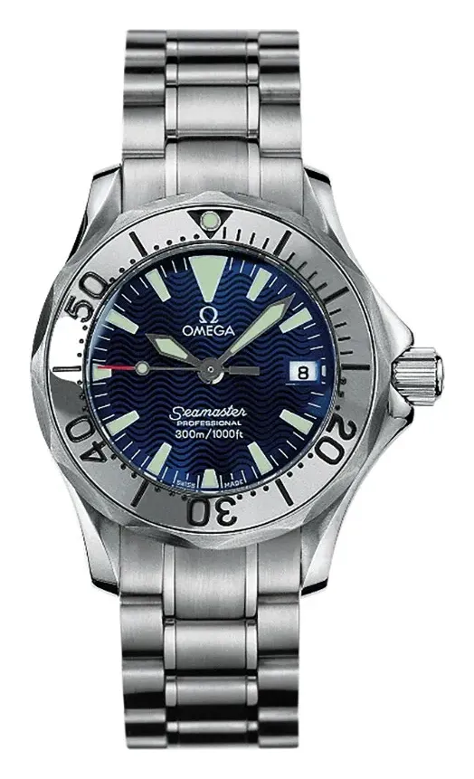 Omega Seamaster Diver 300M Quartz 28 2285.80.00, reference 2285.80.00, blue dial, stainless steel case