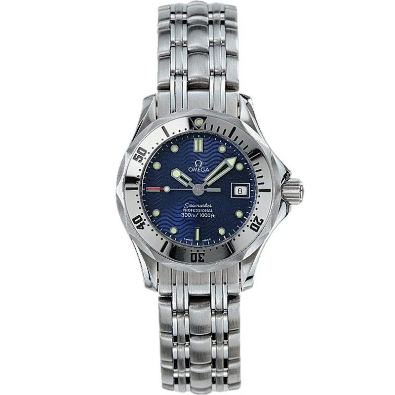 Omega Seamaster Diver 300M Quartz 28 2582.80.00, reference 2582.80.00, blue dial, stainless steel case