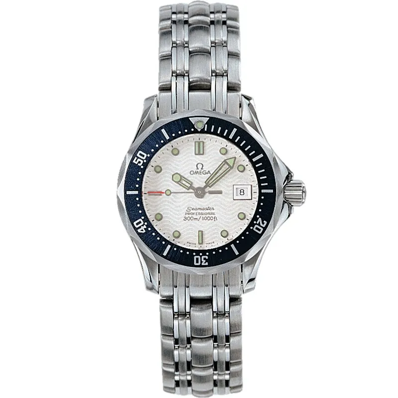Omega Seamaster Diver 300M Quartz 28 2583.20.00, reference 2583.20.00, white dial, stainless steel case