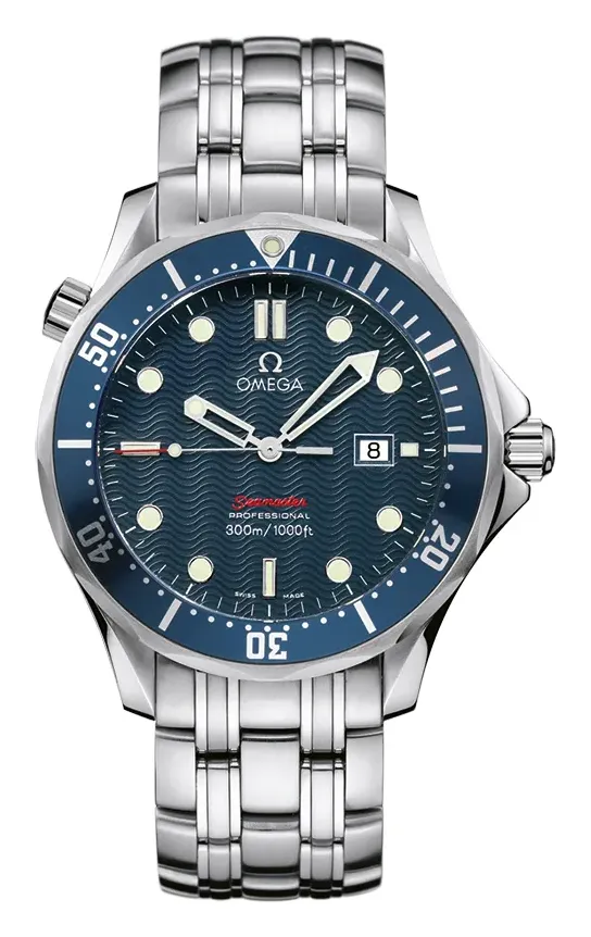 Omega Seamaster Diver 300M Quartz 41 2221.80.00, reference 2221.80.00, blue dial, stainless steel case