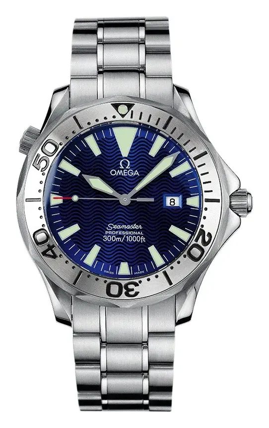 Omega Seamaster Diver 300M Quartz 41 2265.80.00, reference 2265.80.00, blue dial, stainless steel case