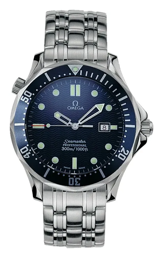 Omega Seamaster Diver 300M Quartz 41 2541.80.00, reference 2541.80.00, blue dial, stainless steel case